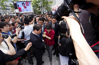 [포토] '대권도전', 행사장에 입장하는 '박근혜'