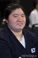 [포토] '런던올림픽 결단식' 장미란, 