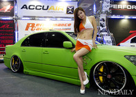 [포토] '2012 서울오토살롱' 지연수-윤한별, 