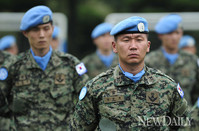 [포토] 레바논 평화유지단 환송행사