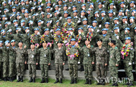 [포토] 동명부대 11진, 레바논평화유지단으로 파병