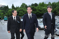 [포토] '이승만박사 47주기추모식'에 입장하는 '박승춘' 국가보훈처장