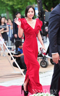 [포토] '부천국제판타스틱영화제' 민효린, 빨간드레스 입고..한떨기 붉은 장미?