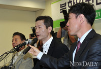 [포토] 북한인권운동가 '김영환', 