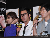 [포토] '577프로젝트' 하정우-강신철, 중학교때부터 절친!