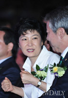 [포토] 문화계 소통에 나선 새누리당 '박근혜' 후보!