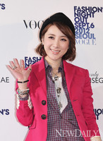 [포토] 보그패션축제, 마지막 게스트 레드재킷 입은 '서인영'..