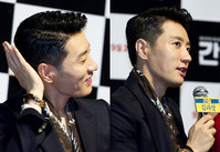 '간첩' 김명민, 2:8 파격 New 헤어스타일 