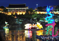 [포토] 진주남강유등축제, 남강일원에서 화려한 개막..