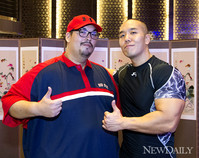 [포토] 빅죠-숀리, '몸무게 두자리 숫자까지..끝까지 함께!!'