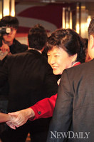 [포토]BIFF개막식, 부산 찾은 박근혜 후보