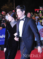 [포토]부산국제영화제, 유지태-김효진 커플 