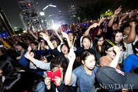 [포토] 싸이 8만 관객 말춤, 