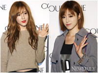 [포토] 티아라 효민-은정, '상큼한 손인사!!'