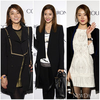 [포토] 정유미-왕빛나-소이현, '가을패션의 완성은 블랙!!'