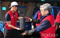 [포토] 롯데호텔 '송용덕' 대표와 '추신수'선수와 만남