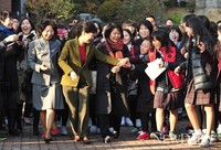 [포토]D-34, 박근혜 후보 '성심가족의날' 행사에 참석