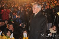 [포토]D-22, 문재인 후보 첫 서울 유세 시작