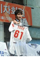 [포토] '코리안 특급' 박찬호, 눈물의 은퇴..