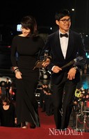 [포토]김혜수-유준상 '청룡영화상 진행 맡았어요'