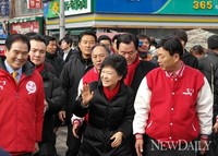 [포토]D-14, 박근혜 후보 전남권 방문 지지 호소