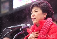 [포토]D-12, 중랑구 찾은 박근혜 후보