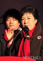 [포토]D-11, 박근혜 후보 