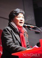 [포토]D-8, 영등포 합동유세에 나선 박근혜 후보