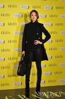 [포토]그라치아, 올 블랙으로 차려 입은 '최여진'