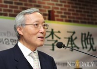 [포토]허문도 전 국토통일원 장관..이승만포럼 참석