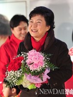 [포토]D-2, 경기 광명 찾은 새누리당 박근혜 후보