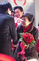 [포토]D-2, 일산 찾은 박근혜 후보