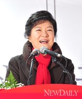 [포토]D-2, 광명시 찾은 새누리당 박근혜 후보