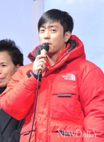 [포토]D-1, 박근혜 후보 지원 나선 조카 은지원