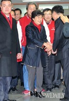 [포토] 제18대 대선, 박근혜 당선자 새누리당 방문
