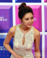 [포토] MBC 연예대상, 박은지 '눈을 어디에..둬야..'