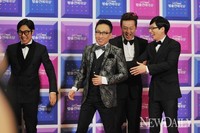 [포토] MBC 연예대상, 박명수 '아직 중앙은 부담스러워'