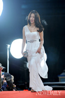 [포토]KBS연기대상, 박신혜 '우아한 화이트드레스'