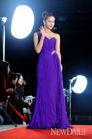 [포토]KBS연기대상, 오연서 '매혹적 보라드레스~!'