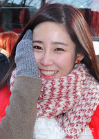 [포토]야구여신 최희, '너무 추워요~!'