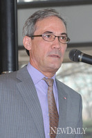 [포토] 축사하는 데이비드 채터슨 주한 캐나다 대사