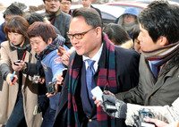 [포토]인수위 출근하는 안상훈 고용복지분과 위원