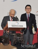 [포토]김용준 인수위원장 '공약 실천의지 강하게 표명'