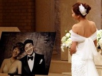 [포토] 소유진 결혼, 아름다운 신부의 ‘우아한 뒤태’