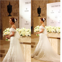 [포토] ‘수줍은 신부’ 소유진, 환상자태 “옆라인도 완벽해”