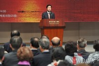 [포토]한국협동조합연대 창립총회 축사하는 고흥길 장관