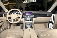 [포토]고급스런 내부 자랑하는, 벤츠 'CLS 슈팅 브레이크'