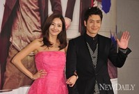 [포토]광고천재 이태백, 연기 호흡 맞춘 '한채영-조현재'