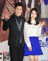 [포토]광고천재 이태백에서 연기 호흡 맞춘 '조현재-박하선'