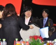 [포토]코카콜라 스포츠 대상, '공로상 수상위해 찾은 장미란 선수'